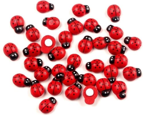Chpn - ladybugs - mini ladybugs - self -adhäsiv - 1 cm - Holz - 50 Stück - Dekoration - Streit Geschenk Chpn - ladybugs - mini ladybugs - self -adhäsiv - 1 cm - Holz - 50 Stück - Dekoration - Streit Geschenk von CHPN