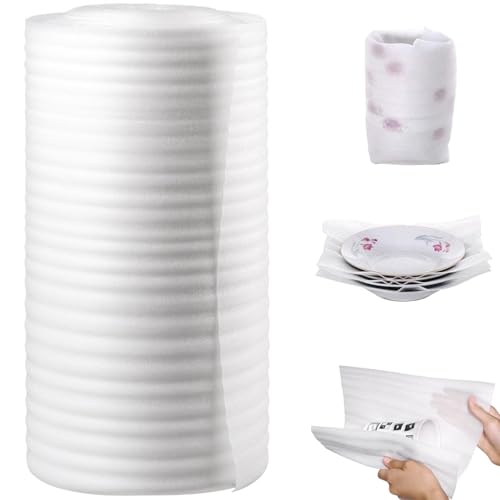 CHRI Verpackungsschaum Rolle 30cm x 10m Verpackungsmaterial Luftpolsterfolie Umzugsmaterial Schaumfolie für Umzug Geschirr Lagerung CHRI Verpackungsschaum Rolle 30cm x 10m Verpackungsmaterial Luftpolsterfolie Umzugsmaterial Schaumfolie für Umzug Geschirr Lagerung von CHRI