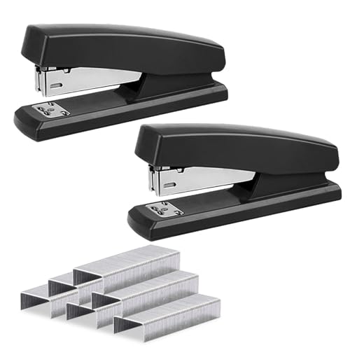 2 Stück Schwarze Heftgeräte Und 1 Box Heftgeräte, Lern- Und Bürobedarf, Papierbindewerkzeuge, Einfache Heftgeräte 2 Stück Schwarze Heftgeräte Und 1 Box Heftgeräte, Lern- Und Bürobedarf, Papierbindewerkzeuge, Einfache Heftgeräte von CHROMACRAFT