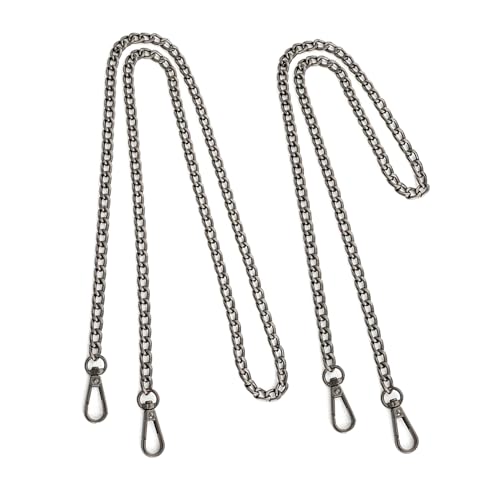 CHROMACRAFT 2 Stück Taschenmetallketten, Umhängetaschen-Ersatzketten, DIY-Taschenmaterialien, Modische Und Einfache Taschenketten von CHROMACRAFT
