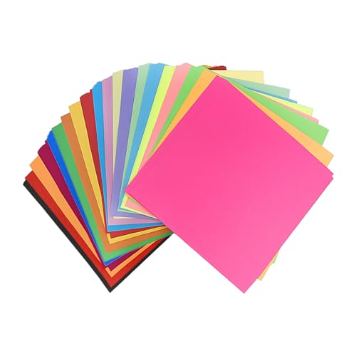 CHROMACRAFT 200 Stück Buntes Quadratisches Papier, Handgemachtes Origami, Kreatives Origami-Spielzeug Für Kinder, DIY-Bastelmaterialien CHROMACRAFT 200 Stück Buntes Quadratisches Papier, Handgemachtes Origami, Kreatives Origami-Spielzeug Für Kinder, DIY-Bastelmaterialien von CHROMACRAFT