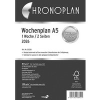 CHRONOPLAN Kalendereinlage 2026 Wochenplan A5 CHRONOPLAN Kalendereinlage 2026 Wochenplan A5 von CHRONOPLAN