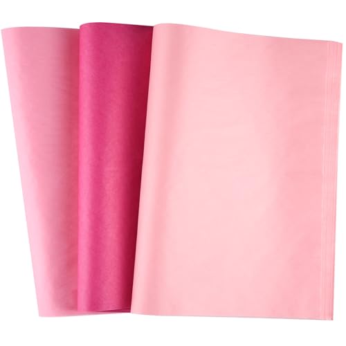 CHRORINE 50 Blatt rosa Seidenpapier, mehrfarbig, Kunst, Geschenkpapier, Großpackung für Valentinstag, Babyparty, Hochzeit, Geburtstag, DIY und Basteldekoration CHRORINE 50 Blatt rosa Seidenpapier, mehrfarbig, Kunst, Geschenkpapier, Großpackung für Valentinstag, Babyparty, Hochzeit, Geburtstag, DIY und Basteldekoration von CHRORINE