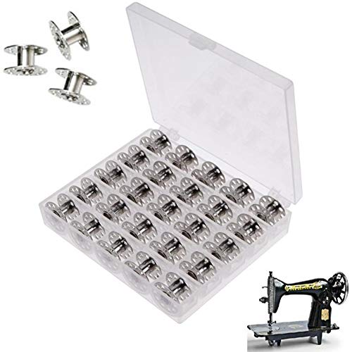 N/A 25 Stück 20 mm Universal Nähmaschinen-Metallspulen Spulen Spulen mit Aufbewahrungsbox N/A 25 Stück 20 mm Universal Nähmaschinen-Metallspulen Spulen Spulen mit Aufbewahrungsbox von CHRYE