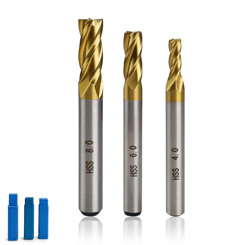3 Stücke fräsbohrer, CHSEROK Schweißpunktbohrer, 4/6/8 MM Schaftfräser, Hochgeschwindigkeitsstahlfräser, Wird zum Schneiden von Holz, Kohlenstoffstahl und Formstahl Verwendet 3 Stücke fräsbohrer, CHSEROK Schweißpunktbohrer, 4/6/8 MM Schaftfräser, Hochgeschwindigkeitsstahlfräser, Wird zum Schneiden von Holz, Kohlenstoffstahl und Formstahl Verwendet von CHSEROK