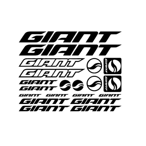 CHSLO 20X für KIT GIANT ADESIVI BICI AUTO AUFKLEBER FAHRRAD MTB BDC BICICLETTA PRESPAZIATI PVC AUFKLEBER von CHSLO
