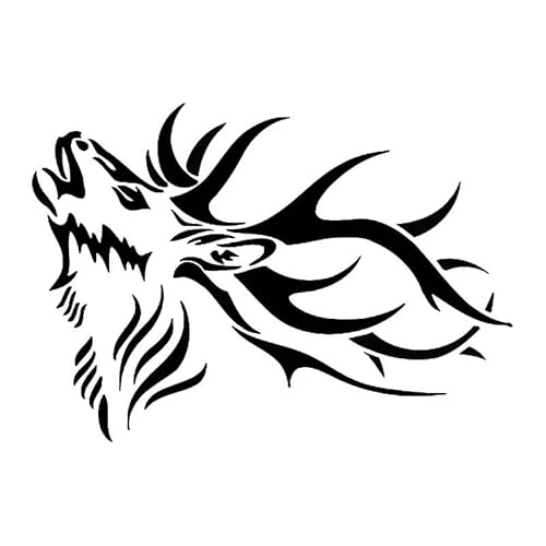 CHSLO Auto Aufkleber Erwachsene Männlich Hirsch Auto Styling Tier Cool Outdoor Jagd Wasserdicht und Sonnenschutz Vinyl Aufkleber CHSLO Auto Aufkleber Erwachsene Männlich Hirsch Auto Styling Tier Cool Outdoor Jagd Wasserdicht und Sonnenschutz Vinyl Aufkleber von CHSLO