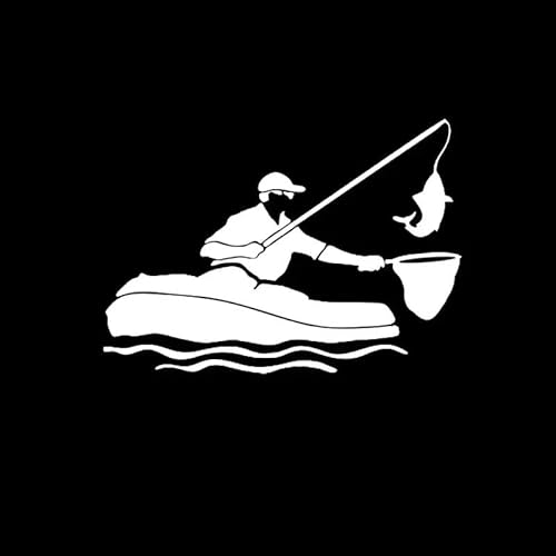 CHSLO Auto Aufkleber Fluss Angeln Aktivität Motorrad PVC Aufkleber Hübsch und Cool Aufkleber CHSLO Auto Aufkleber Fluss Angeln Aktivität Motorrad PVC Aufkleber Hübsch und Cool Aufkleber von CHSLO