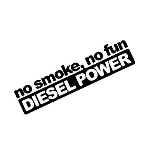CHSLO Auto Aufkleber KEIN RAUCH KEIN SPASS DIESEL POWER Auto Styling Aufkleber Auto Motorräder Zubehör CHSLO Auto Aufkleber KEIN RAUCH KEIN SPASS DIESEL POWER Auto Styling Aufkleber Auto Motorräder Zubehör von CHSLO