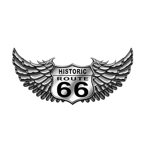 CHSLO Auto Aufkleber Lustig US Vinyl Runde US Route 66 Zeichen Reise Aufkleber PVC Wasserdichte Sonnencreme CHSLO Auto Aufkleber Lustig US Vinyl Runde US Route 66 Zeichen Reise Aufkleber PVC Wasserdichte Sonnencreme von CHSLO