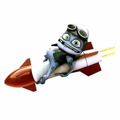 CHSLO Auto Aufkleber Motorrad Aufkleber Lustig Verrückter Frosch Cartoon Dekoratives Zubehör, um Kratzer wasserdicht abzudecken CHSLO Auto Aufkleber Motorrad Aufkleber Lustig Verrückter Frosch Cartoon Dekoratives Zubehör, um Kratzer wasserdicht abzudecken von CHSLO