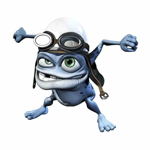 CHSLO Auto Aufkleber Motorrad Aufkleber Lustig Verrückter Frosch Cartoon Dekoratives Zubehör, um Kratzer wasserdicht abzudecken CHSLO Auto Aufkleber Motorrad Aufkleber Lustig Verrückter Frosch Cartoon Dekoratives Zubehör, um Kratzer wasserdicht abzudecken von CHSLO