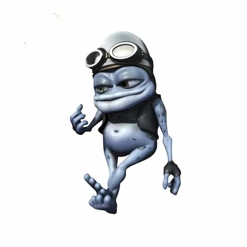 CHSLO Auto Aufkleber Motorrad Aufkleber Lustig Verrückter Frosch Cartoon Dekoratives Zubehör, um Kratzer wasserdicht abzudecken CHSLO Auto Aufkleber Motorrad Aufkleber Lustig Verrückter Frosch Cartoon Dekoratives Zubehör, um Kratzer wasserdicht abzudecken von CHSLO