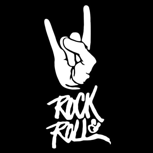 CHSLO Auto Aufkleber Rock N Roll Motorrad Dekoratives Zubehör Kreative Wasserdichte und Sonnenschutz Vinyl Aufkleber CHSLO Auto Aufkleber Rock N Roll Motorrad Dekoratives Zubehör Kreative Wasserdichte und Sonnenschutz Vinyl Aufkleber von CHSLO