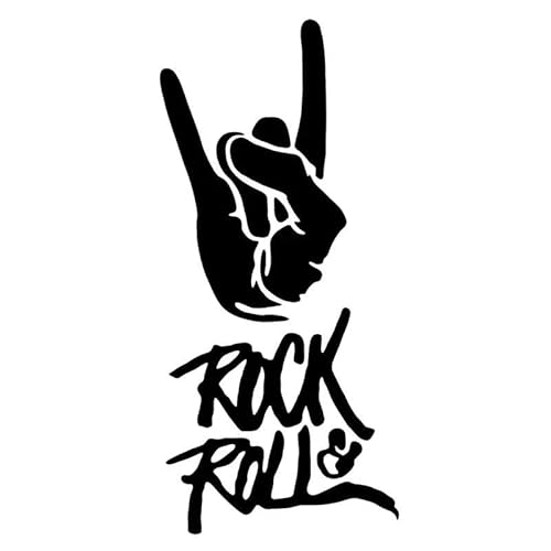 CHSLO Auto Aufkleber Rock N Roll Motorrad Dekoratives Zubehör Kreative Wasserdichte und Sonnenschutz Vinyl Aufkleber CHSLO Auto Aufkleber Rock N Roll Motorrad Dekoratives Zubehör Kreative Wasserdichte und Sonnenschutz Vinyl Aufkleber von CHSLO