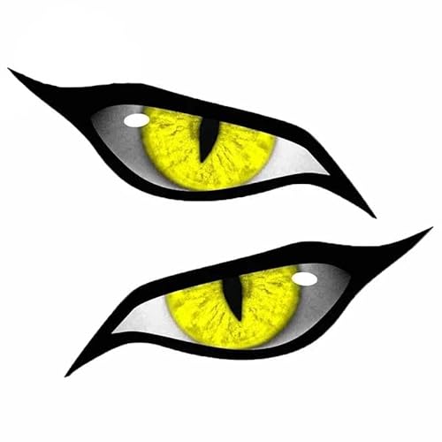CHSLO Auto Aufkleber für Böse Gelb Augen RV Motorrad Okklusion Kratzer Wasserdichte Windschutzscheibe VAN Anime Aufkleber VINYL STICKER Produkte CHSLO Auto Aufkleber für Böse Gelb Augen RV Motorrad Okklusion Kratzer Wasserdichte Windschutzscheibe VAN Anime Aufkleber VINYL STICKER Produkte von CHSLO