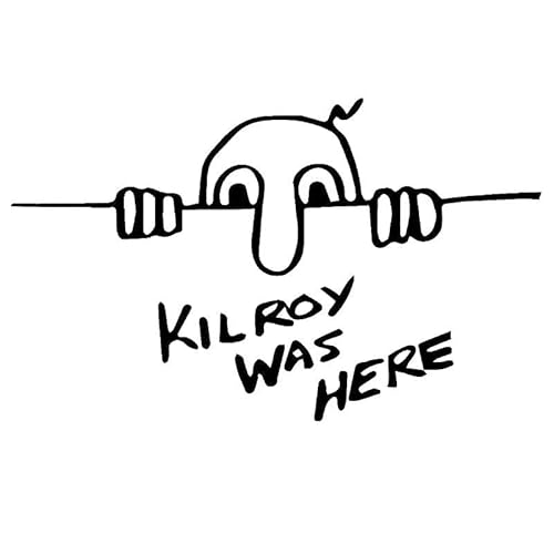 CHSLO Autoaufkleber 15X9.3CM KILROY WAS HERE ADHESIVE Schöne Vinyl Aufkleber Auto Aufkleber Auto-Styling CHSLO Autoaufkleber 15X9.3CM KILROY WAS HERE ADHESIVE Schöne Vinyl Aufkleber Auto Aufkleber Auto-Styling von CHSLO