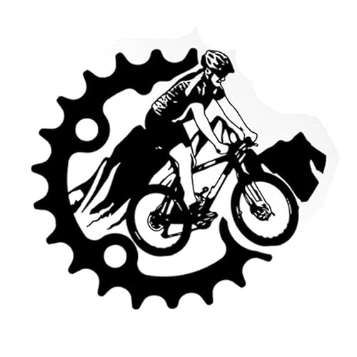 CHSLO Autoaufkleber 16,4 cm * 14,5 cm Mountainbike Extreme Sport Vinyl Aufkleber von CHSLO
