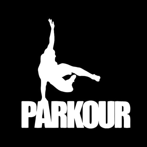 CHSLO Autoaufkleber 16,7 * 16,7 CM Lustige Fitness Parkour Dekor Auto Styling Aufkleber Reflektierendes Vinyl Zubehör CHSLO Autoaufkleber 16,7 * 16,7 CM Lustige Fitness Parkour Dekor Auto Styling Aufkleber Reflektierendes Vinyl Zubehör von CHSLO