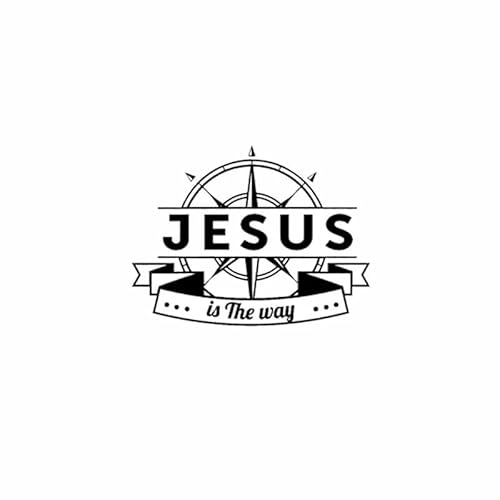 CHSLO Autoaufkleber 17,8 cm * 13,4 cm Jesus ist der Weg Vinyl Auto Motorrad Aufkleber Aufkleber Schwarz Silber CHSLO Autoaufkleber 17,8 cm * 13,4 cm Jesus ist der Weg Vinyl Auto Motorrad Aufkleber Aufkleber Schwarz Silber von CHSLO