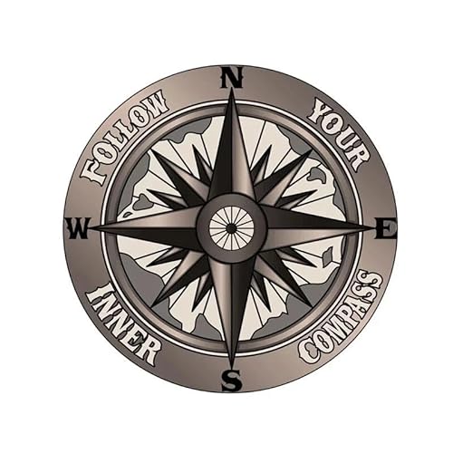 CHSLO Autoaufkleber Folgen Sie Ihrem inneren Kompass Drucken Motorrad wasserdicht und Sonnenschutz Auto Styling CHSLO Autoaufkleber Folgen Sie Ihrem inneren Kompass Drucken Motorrad wasserdicht und Sonnenschutz Auto Styling von CHSLO