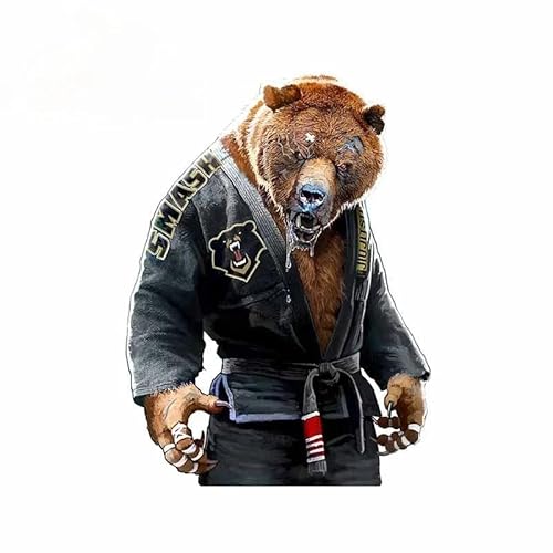 CHSLO Autoaufkleber für die sanfte Kunst des Jiu Jitsu Schimpanse Vinyl feine Fensteraufkleber Abdeckung Kratzer Dekor CHSLO Autoaufkleber für die sanfte Kunst des Jiu Jitsu Schimpanse Vinyl feine Fensteraufkleber Abdeckung Kratzer Dekor von CHSLO