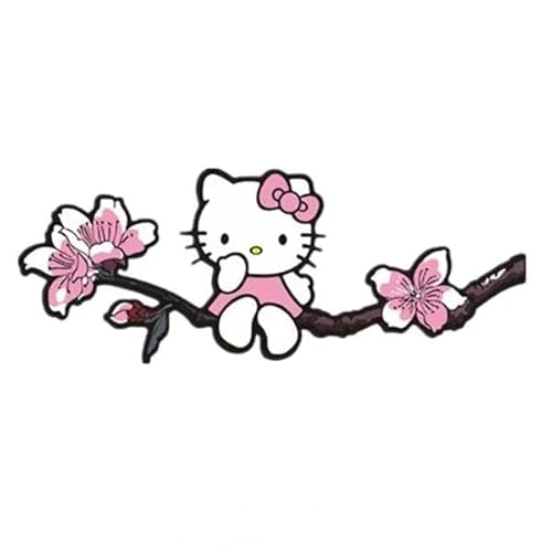 CHSLO Blume Zweig KT Rosa Cartoon Niedliche Auto Aufkleber Kreative Dekoration Aufkleber PVC Autos Motorrad Exquisite Autos Aufkleber CHSLO Blume Zweig KT Rosa Cartoon Niedliche Auto Aufkleber Kreative Dekoration Aufkleber PVC Autos Motorrad Exquisite Autos Aufkleber von CHSLO