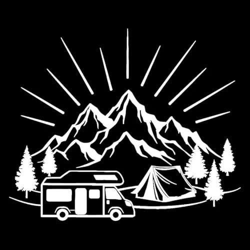 CHSLO Camping Zelt Reisen Berge Landschaft Mode Auto Aufkleber Automobile Motorräder Außenzubehör Vinyl Aufkleber CHSLO Camping Zelt Reisen Berge Landschaft Mode Auto Aufkleber Automobile Motorräder Außenzubehör Vinyl Aufkleber von CHSLO