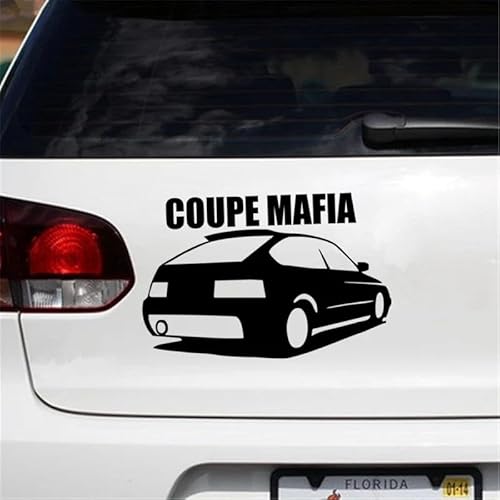 CHSLO Coupe Mafia lustige Auto Aufkleber Vinyl Aufkleber Auto Aufkleber für Stoßstange Fenster Auto Dekorationen von CHSLO