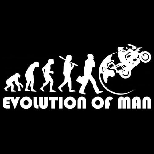 CHSLO Die Evolution des menschlichen Bikers Motorradfahrer Biker lustige Auto Aufkleber Vinyl Aufkleber Auto Styling Auto Styling CHSLO Die Evolution des menschlichen Bikers Motorradfahrer Biker lustige Auto Aufkleber Vinyl Aufkleber Auto Styling Auto Styling von CHSLO