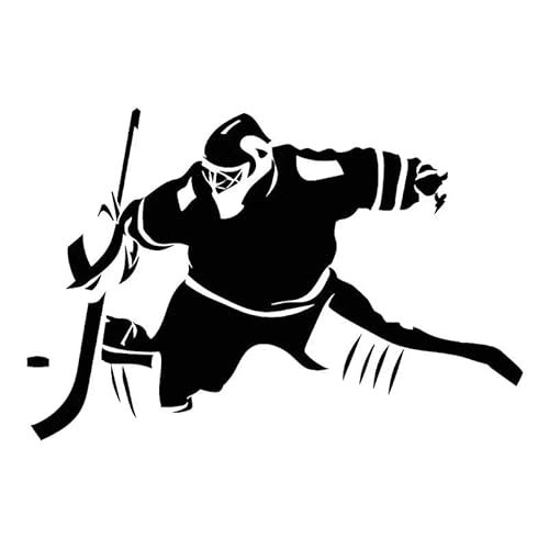 CHSLO Eishockey Winter Sport Mode Auto Aufkleber Cartoon Vinyl Auto Schönheit Auto Aufkleber Abdeckung Kratzer CHSLO Eishockey Winter Sport Mode Auto Aufkleber Cartoon Vinyl Auto Schönheit Auto Aufkleber Abdeckung Kratzer von CHSLO