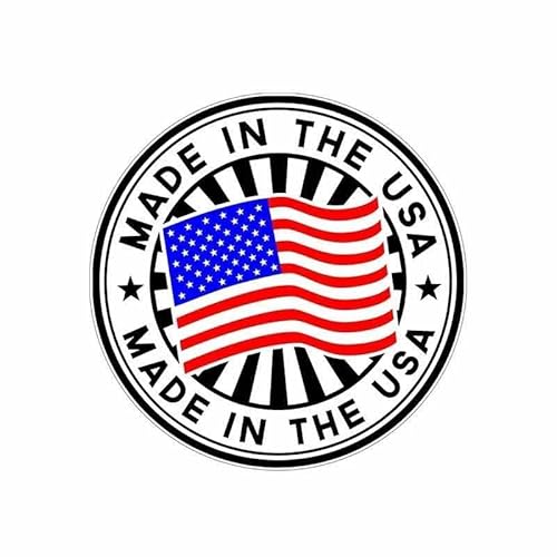 CHSLO Kreativ Klein Outdoor Langlebig Made In The USA Flagge Auto Aufkleber Vinyl Aufkleber Auto Zubehör von CHSLO