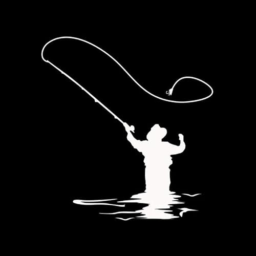 CHSLO Lustige Fliegenfischen Fisch Auto Aufkleber Automobile Motorräder Außenzubehör Vinyl Aufkleber CHSLO Lustige Fliegenfischen Fisch Auto Aufkleber Automobile Motorräder Außenzubehör Vinyl Aufkleber von CHSLO