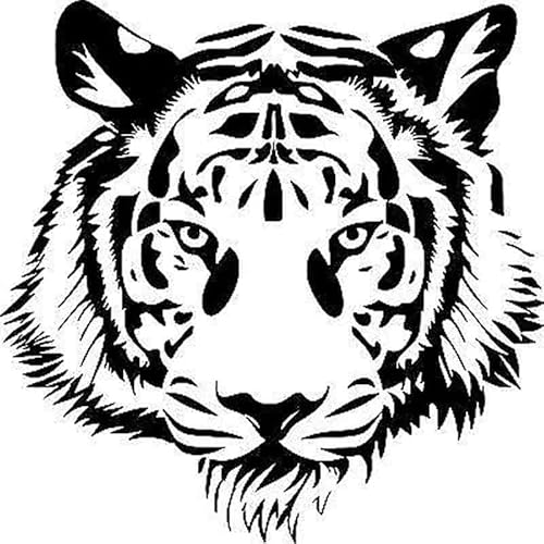 CHSLO POWERFUL TIGER HEAD Styling Auto Aufkleber Automobile Motorräder Außenzubehör Vinyl Aufkleber CHSLO POWERFUL TIGER HEAD Styling Auto Aufkleber Automobile Motorräder Außenzubehör Vinyl Aufkleber von CHSLO