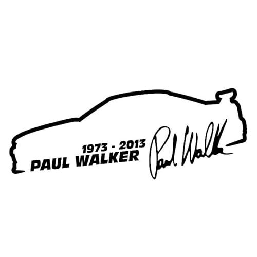 CHSLO Paul Walker Fast and Furious Auto Aufkleber Mode Automobile Motorräder Außenzubehör Vinyl Aufkleber CHSLO Paul Walker Fast and Furious Auto Aufkleber Mode Automobile Motorräder Außenzubehör Vinyl Aufkleber von CHSLO