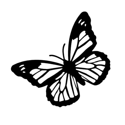 CHSLO Verschiedene Größen/Farben Auto Aufkleber Vinyl Aufkleber Schmetterling Girly Motorrad Dekoratives Zubehör Kreativer Laptop Helm von CHSLO