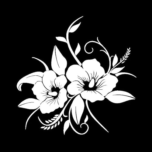 CHSLO Zart und schön In Voller Blüte Blume Design Auto Aufkleber Automobile Motorräder Außenzubehör Vinyl Aufkleber CHSLO Zart und schön In Voller Blüte Blume Design Auto Aufkleber Automobile Motorräder Außenzubehör Vinyl Aufkleber von CHSLO