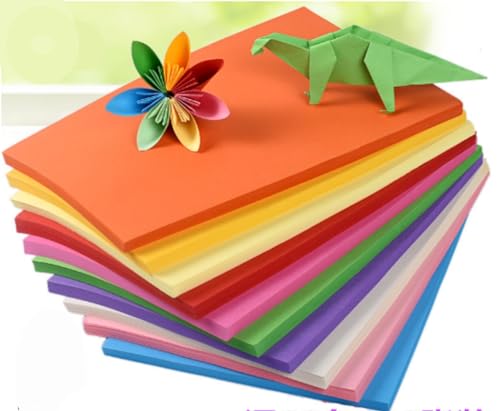 CHSYOO 200 Blätter, 20 Farben, Kunst Origami Papier Doppelseitiges Druckerpapier, A4 70gsm, für DIY Handwerk, Papierschneiden, Kinderschule, Kinderparty oder Bürodruck CHSYOO 200 Blätter, 20 Farben, Kunst Origami Papier Doppelseitiges Druckerpapier, A4 70gsm, für DIY Handwerk, Papierschneiden, Kinderschule, Kinderparty oder Bürodruck von CHSYOO