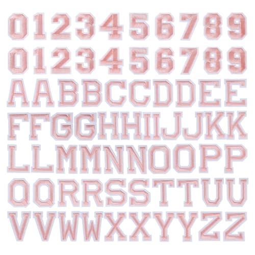 72 Stück Alphanumerische Stickerei-Stoffflicken, Stickflicken Zum Aufbügeln, Alphabet-Aufbügelflicken A-Z, Alphabet-Nähflicken, Buchstaben Und Zahlen Zum Aufbügeln 72 Stück Alphanumerische Stickerei-Stoffflicken, Stickflicken Zum Aufbügeln, Alphabet-Aufbügelflicken A-Z, Alphabet-Nähflicken, Buchstaben Und Zahlen Zum Aufbügeln von CHSZSH