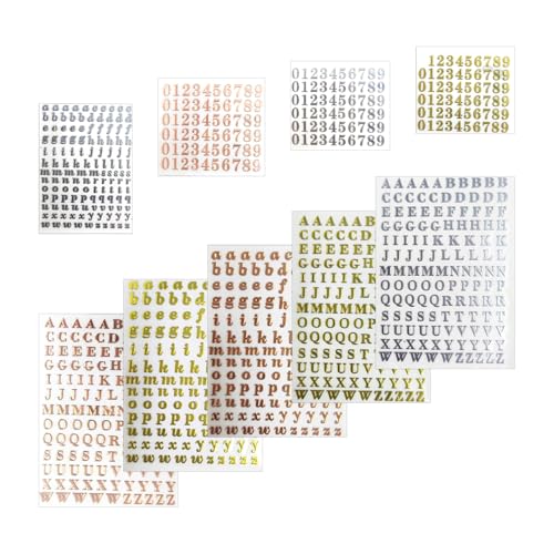 9 Alphanumerische Aufkleber, Zahlenaufkleber Aus Harz, Monogrammaufkleber, Nageldekorationsaufkleber, Glitzernde Buchstabenaufkleber, Geeignet Für Diy-Dekoration 9 Alphanumerische Aufkleber, Zahlenaufkleber Aus Harz, Monogrammaufkleber, Nageldekorationsaufkleber, Glitzernde Buchstabenaufkleber, Geeignet Für Diy-Dekoration von CHSZSH