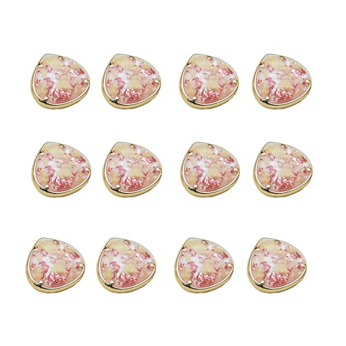 CHTME Knöpfe 12 Stück Harzknöpfe Knöpfe zum Annähen Knöpfe für Bekleidung Knöpfe zum Basteln Wäscheknöpfe Decorative Buttons Hemdknöpfe Ersatz Knöpfe Kinderknöpfe für DIY Basteln Nähen Deko von CHTME