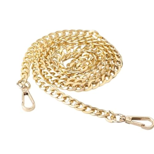 CHUANGOU Kette für Tasche Gold für Umhängetasche Crossbody Geldbörse (120cm) von CHUANGOU