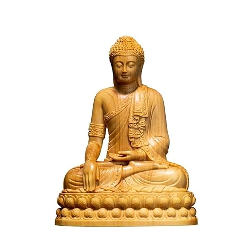CHUDOU Buddha-Statue, Buddha-Brokat-Geschenke, Holzfigur, Buddha-Statue, Heimdekoration, Sammlung, Tischdekoration, Skulptur, buddhistisches Dekor CHUDOU Buddha-Statue, Buddha-Brokat-Geschenke, Holzfigur, Buddha-Statue, Heimdekoration, Sammlung, Tischdekoration, Skulptur, buddhistisches Dekor von CHUDOU