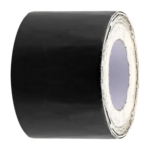 CHUENHEI Butylband Schwarz 100mm x 10m, Selbstklebendes Wasserdichtes Dach Reparaturband, Butyl Dichtband Dichtungsband Klebeband für Loch Dach Rohr Wohnmobile CHUENHEI Butylband Schwarz 100mm x 10m, Selbstklebendes Wasserdichtes Dach Reparaturband, Butyl Dichtband Dichtungsband Klebeband für Loch Dach Rohr Wohnmobile von CHUENHEI