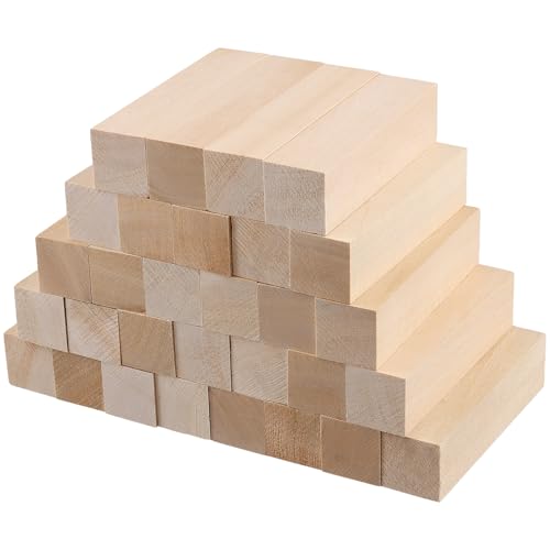 CHUIFAI 30 Stück Schnitzholz Lindenholz Rohlinge, 10 x 2,5 x 2,5 cm Schnitzholz Holz Schnitzblöcke, unlackierte Whittling Holzblöcke Carving Blocks Lindenholz zum Schnitzen CHUIFAI 30 Stück Schnitzholz Lindenholz Rohlinge, 10 x 2,5 x 2,5 cm Schnitzholz Holz Schnitzblöcke, unlackierte Whittling Holzblöcke Carving Blocks Lindenholz zum Schnitzen von CHUIFAI