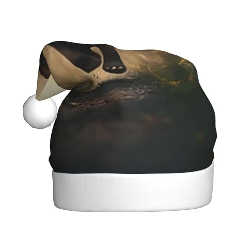 CHUNMINW Personalisierte Weihnachtsmütze mit afrikanischem Elefanten-Druck, für Erwachsene, Samt-Weihnachtsmütze, individuelle Plüsch-Weihnachtsdekoration CHUNMINW Personalisierte Weihnachtsmütze mit afrikanischem Elefanten-Druck, für Erwachsene, Samt-Weihnachtsmütze, individuelle Plüsch-Weihnachtsdekoration von CHUNMINW