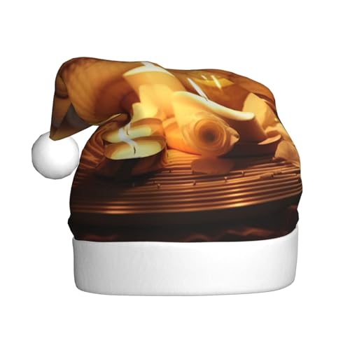 CHUNMINW Weihnachtsmütze mit Spa-Themen-Druck, personalisierbare Weihnachtsmütze für Erwachsene, Samt-Weihnachtsmütze, individuelle Plüsch-Weihnachtsdekoration CHUNMINW Weihnachtsmütze mit Spa-Themen-Druck, personalisierbare Weihnachtsmütze für Erwachsene, Samt-Weihnachtsmütze, individuelle Plüsch-Weihnachtsdekoration von CHUNMINW