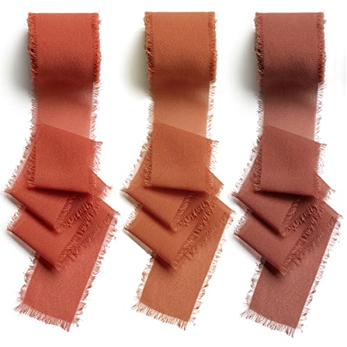 CHUQING Chiffonband Schleifenband Dekoband Geschenkband Hochzeit,38 mm x 6 m,3 Rollen,Festival Bänder für Hochzeiten, Taufen,Party CHUQING Chiffonband Schleifenband Dekoband Geschenkband Hochzeit,38 mm x 6 m,3 Rollen,Festival Bänder für Hochzeiten, Taufen,Party von CHUQING