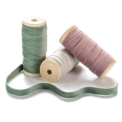 CHUQING Geschenkband Dekoband Samt 10mm Samtband Samtborte Schleifenband Hochzeit für Geschenkverpackung, Weihnachten,Bastelarbeiten,Geburtstag CHUQING Geschenkband Dekoband Samt 10mm Samtband Samtborte Schleifenband Hochzeit für Geschenkverpackung, Weihnachten,Bastelarbeiten,Geburtstag von CHUQING