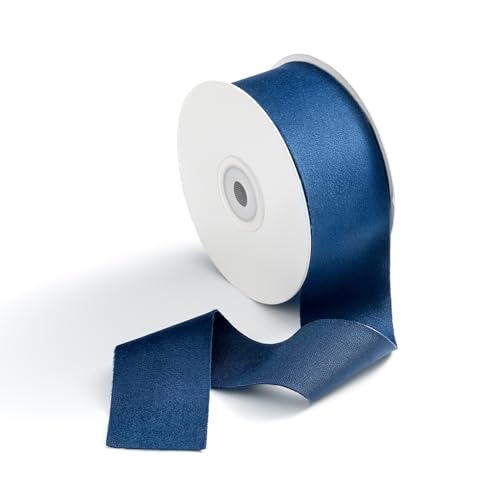 CHUQING Geschenkband Samt Blau Schleifenband Breit Blaues Samtband 3,8 cm x 9 m Zierband zum Nähen Samtschleife Dekoband CHUQING Geschenkband Samt Blau Schleifenband Breit Blaues Samtband 3,8 cm x 9 m Zierband zum Nähen Samtschleife Dekoband von CHUQING